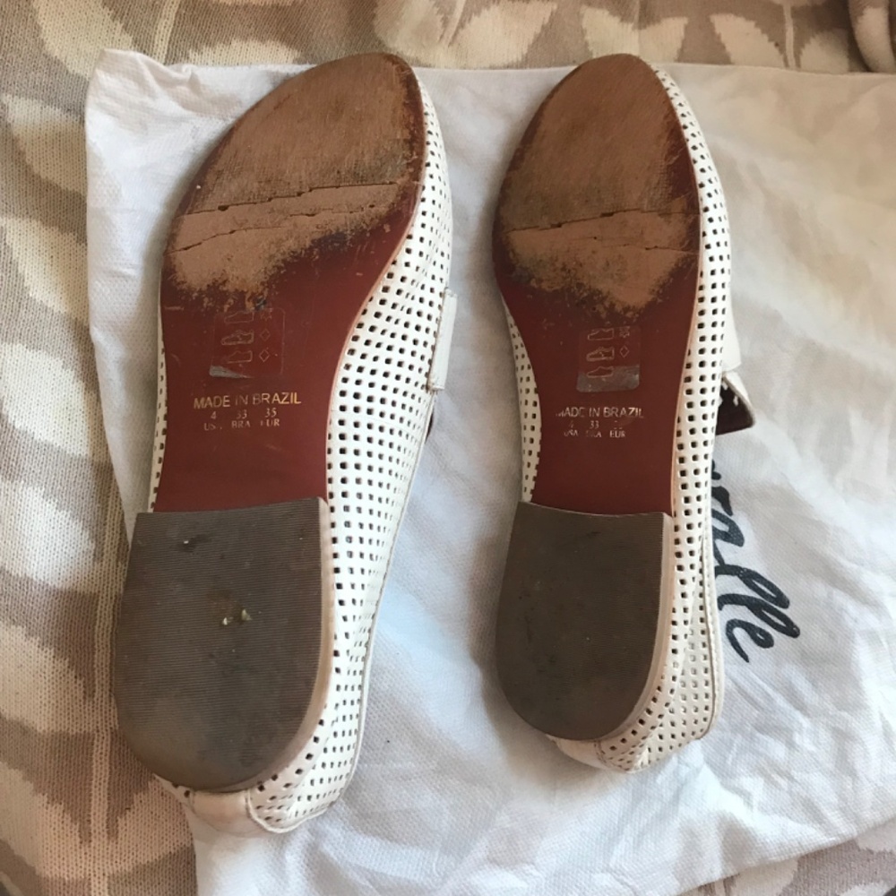 free gift off-white beige flats - Picture 2 of 7